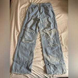 Light Blue Distressed Women’s Jeans